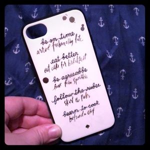 iPhone 6s, 7 and 8 Kate Spade Case